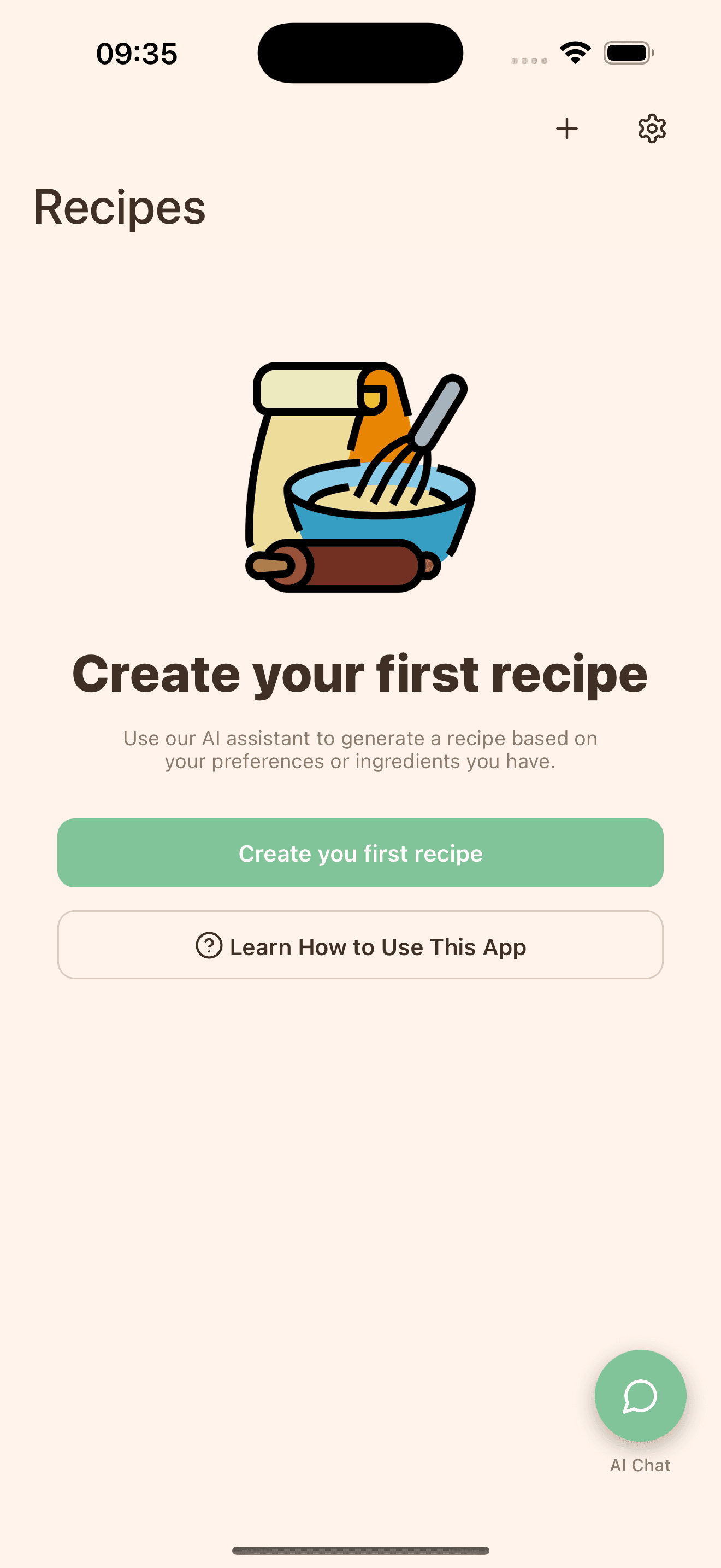 ChefBook AI – screenshot 1